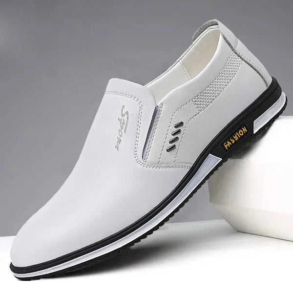 Brand Leather Shoes for Men Designer Loafers High Quality Adult Moccasins - Male Footwear for Formal Occasions